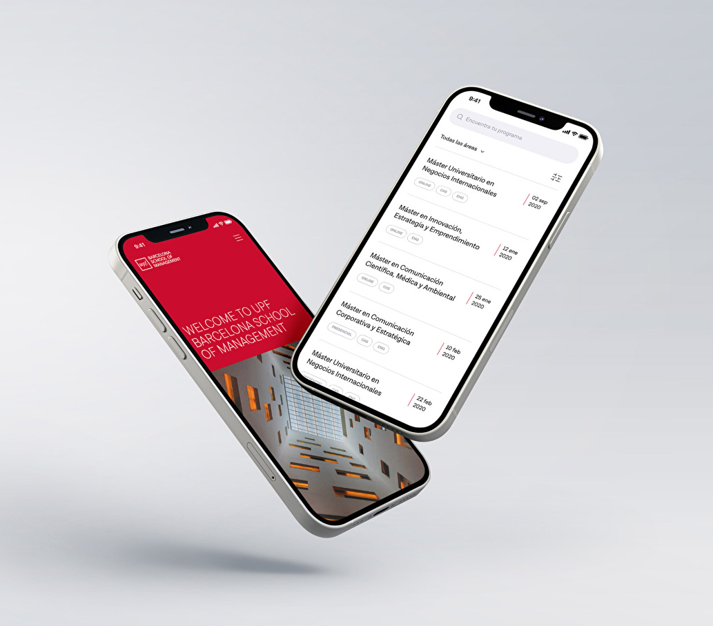 Barcelona School of Management. Strategic design for the company's digital transformation.